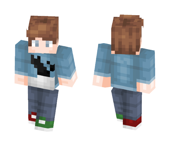 Christmas Boy (double layers) - Boy Minecraft Skins - image 1