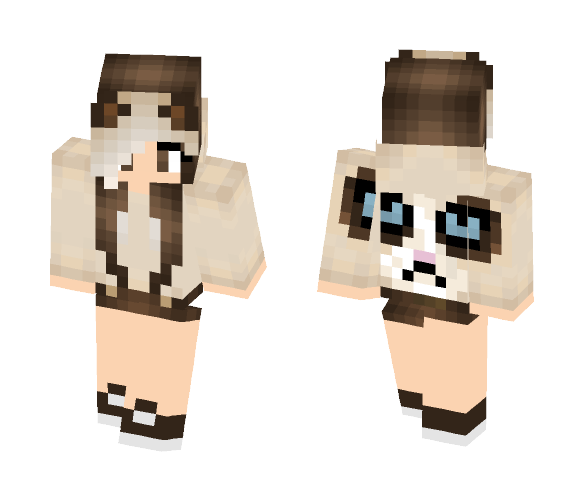 Girl Cat - Cat Minecraft Skins - image 1