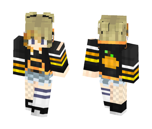 Download Free Halloween ? Skin for Minecraft image 1 Halloween ? - Halloween Minecraft Skins - image 1