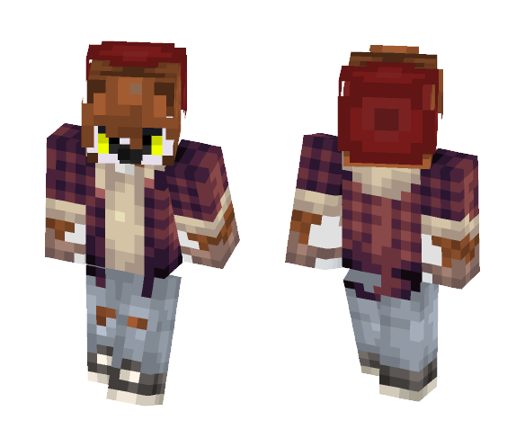 Download Free Human Owl i made for fun =3 Skin for Minecraft image 1 Human Owl i made for fun =3 - Male Minecraft Skins - image 1