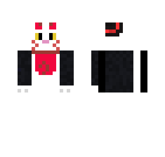 Komashura with a tuxedo and top hat
