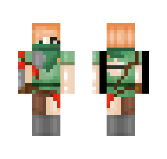 Alex with some armor