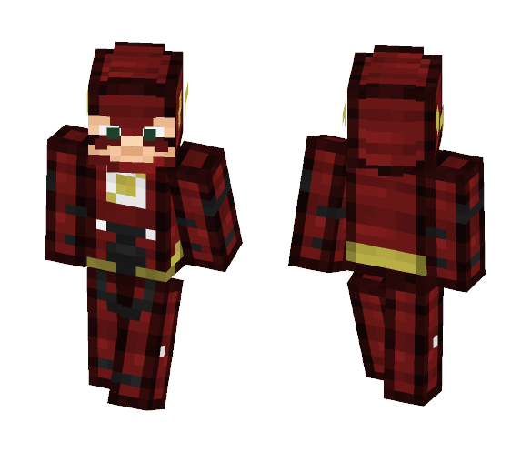 The Flash (Justice League) (2017) - Comics Minecraft Skins - image 1