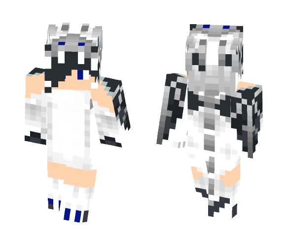 Dragon White - Male Minecraft Skins - image 1