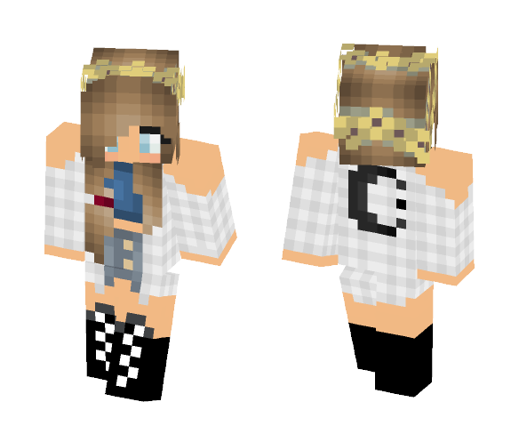 ✿Workin' Hard✿ - Female Minecraft Skins - image 1