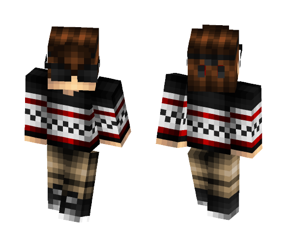 [YouTuber] PainfulPvP Reshade - Male Minecraft Skins - image 1