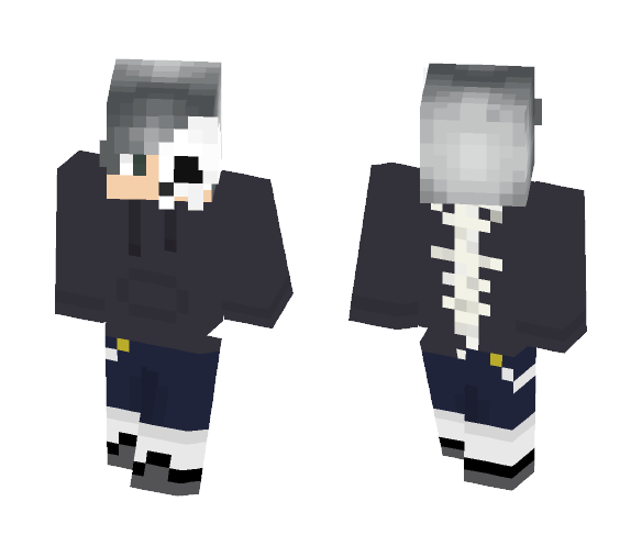 Hallo Edition~ Skulle - Male Minecraft Skins - image 1
