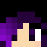 Download Free purple and black wolf girl Skin for Minecraft image 3 purple and black wolf girl - Girl Minecraft Skins - image 3