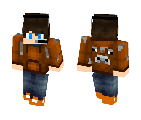 Another legit cow boy - Boy Minecraft Skins - image 1