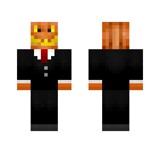 pumpkin skin tuxedo