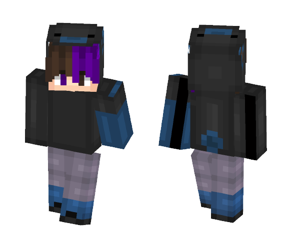 Blue Bear Boy - Boy Minecraft Skins - image 1