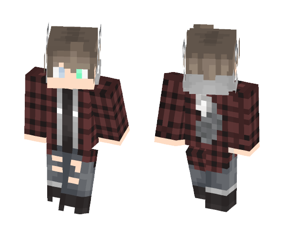 Wolf Boy (Not Mine Sorry) - Boy Minecraft Skins - image 1