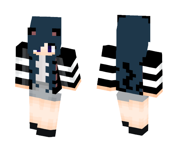 Cat Girl - Cat Minecraft Skins - image 1
