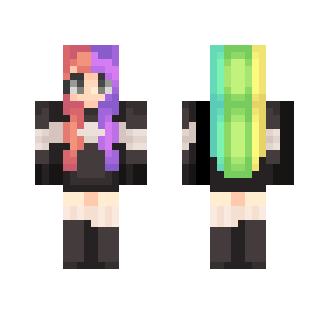 Generic Rainbow - Female Minecraft Skins - image 2