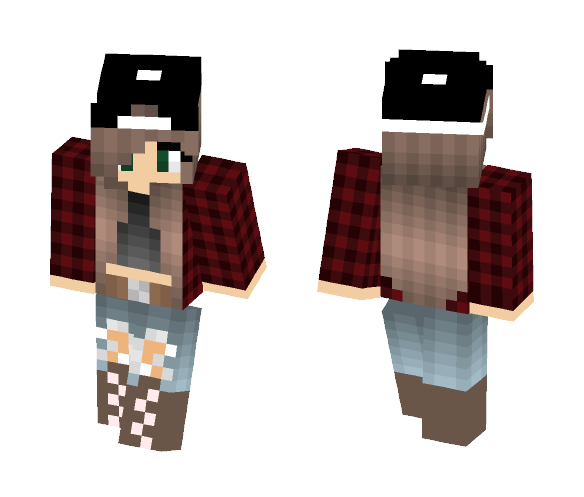 Cool Girl - Girl Minecraft Skins - image 1