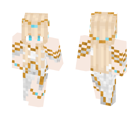 Elven Girl - Girl Minecraft Skins - image 1