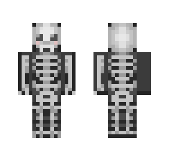 Cute Halloween Skeleton - Halloween Minecraft Skins - image 2