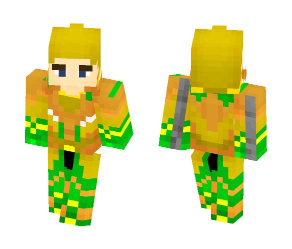 Play Arts Kai Aquaman - Comics Minecraft Skins - image 1