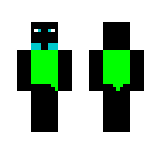green and black