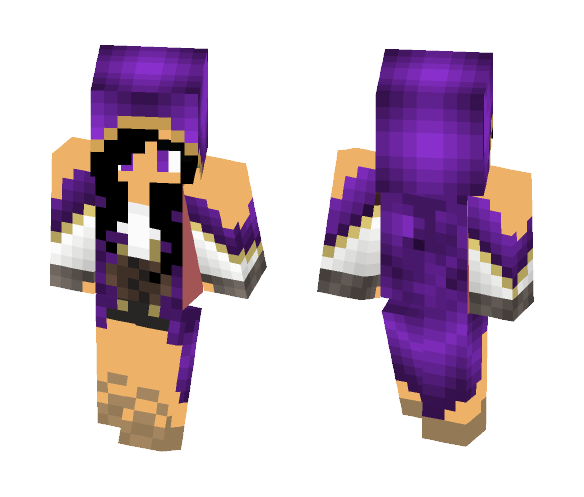 Download Free MgIC girl ADvEntUReR Skin for Minecraft image 1 MgIC girl ADvEntUReR - Girl Minecraft Skins - image 1