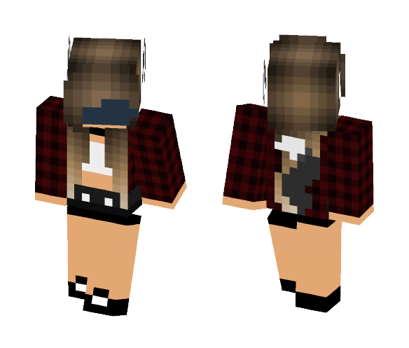 MysTeRIes girl - Girl Minecraft Skins - image 1