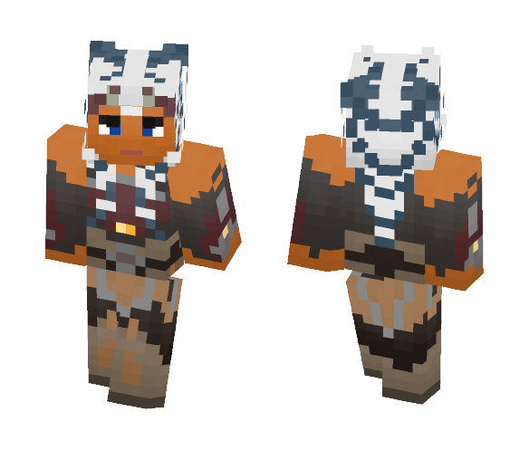 Download Free Ahsoka Tano REBELS 1.8+ Skin for Minecraft image 1 Ahsoka Tano REBELS 1.8+ - Female Minecraft Skins - image 1