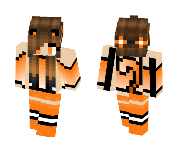 Cute Holloween girl - Cute Girls Minecraft Skins - image 1