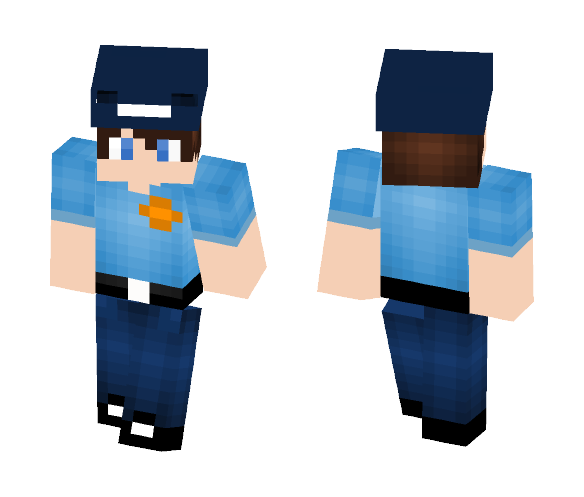 Security guard Boy - Boy Minecraft Skins - image 1