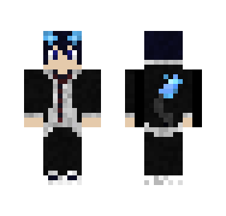 Rin Okumura (blue exorcist) - Male Minecraft Skins - image 2