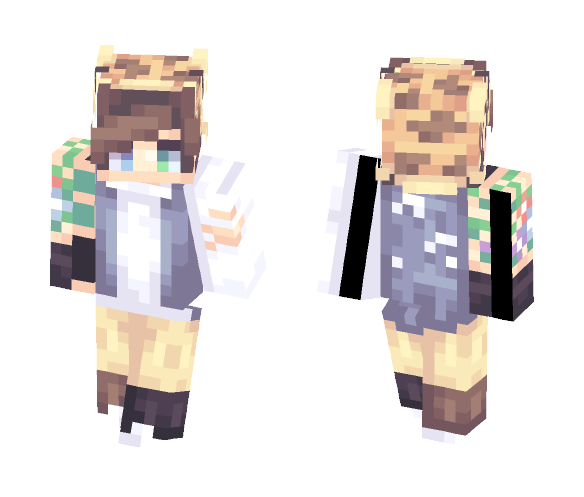 [ST] Giraffe kablamo - Male Minecraft Skins - image 1