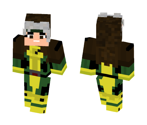 Download Free Rogue (skin request by oksok) Skin for Minecraft image 1 Rogue (skin request by oksok) - Female Minecraft Skins - image 1
