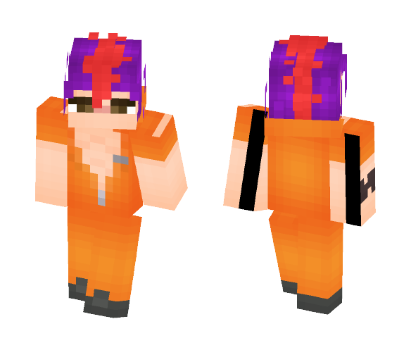 × Nanbaka × Rock × 1369 × - Male Minecraft Skins - image 1