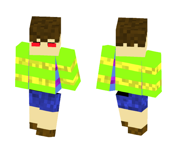 Frisk 2.0 - Male Minecraft Skins - image 1