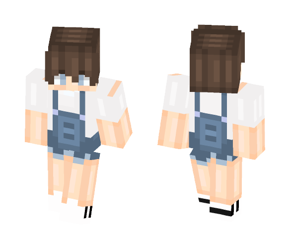 Overalllllllll | PROPERTYSKINS - Male Minecraft Skins - image 1