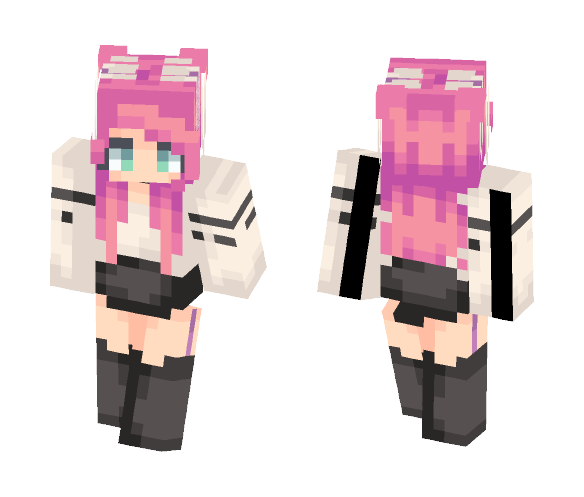 ~Giraffe ST + Neeew shadingggg - Female Minecraft Skins - image 1