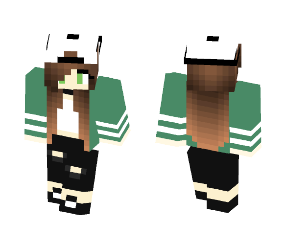 ~SnapBack Girl~ - Female Minecraft Skins - image 1