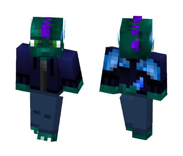 Travis the Dragon - Male Minecraft Skins - image 1
