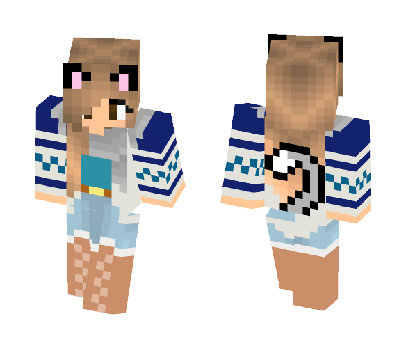 Blond Meifwa Winter :3 - Female Minecraft Skins - image 1