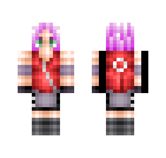 Sakura Haruno (Made for bae!) - Female Minecraft Skins - image 2