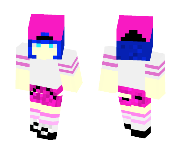 Download Free Awesome Girl Skin for Minecraft image 1 Awesome Girl - Girl Minecraft Skins - image 1