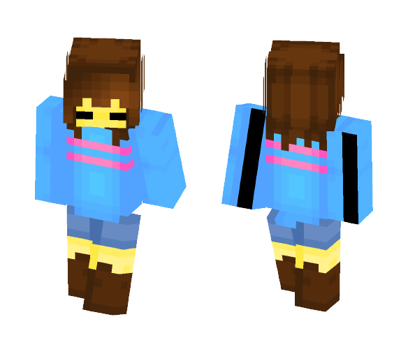 Frisk - Other Minecraft Skins - image 1