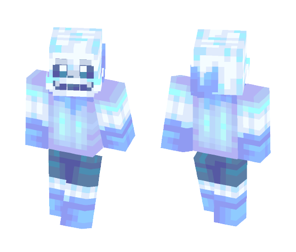 Underswap Sans / Blueberry [Remake] - Male Minecraft Skins - image 1