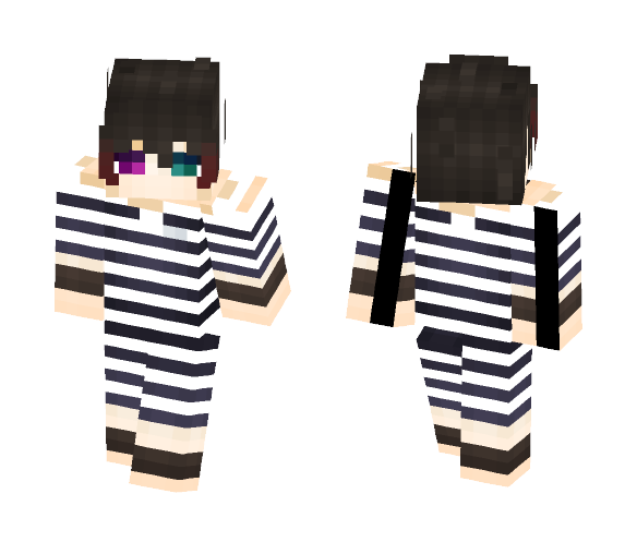 × Nanbaka × Jyugo × 1315 × - Male Minecraft Skins - image 1