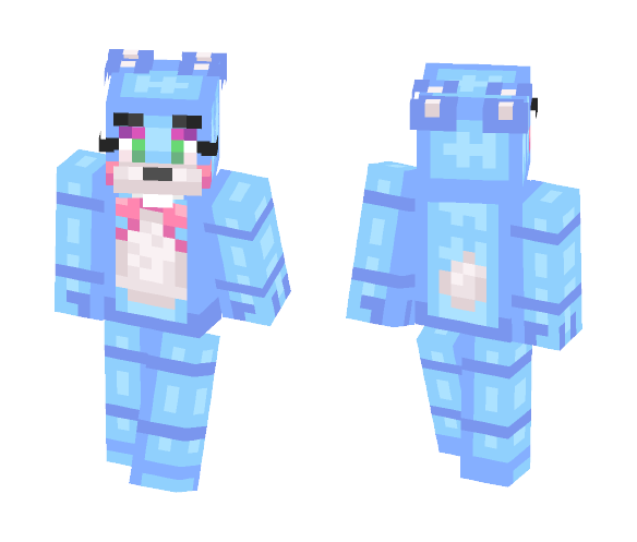 Toy Bonnie / FNAF 2 - Female Minecraft Skins - image 1