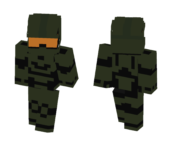 Master Chief (Halo) - Male Minecraft Skins - image 1