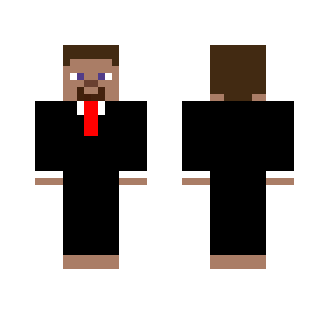 Steve in Tuxedo - Male Minecraft Skins - image 2