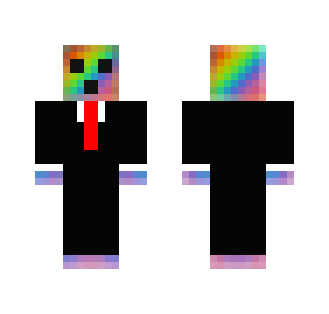 Rainbow Slime in Tuxedo