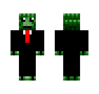 Lizard in Tuxedo - Male Minecraft Skins - image 2