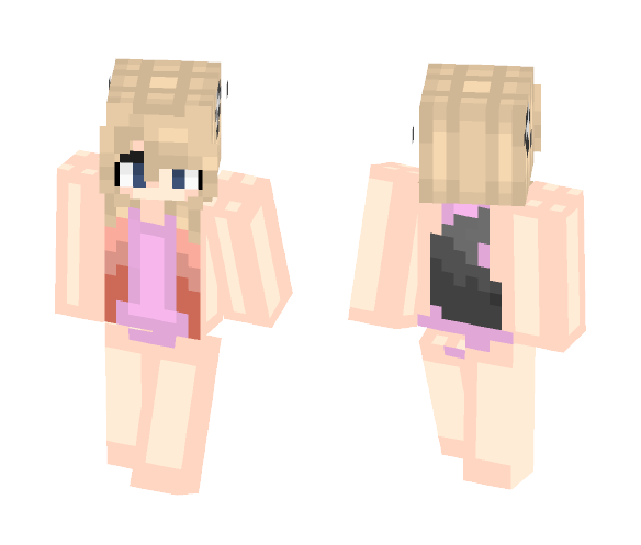 Download Free Wolf Girl Swimming Suit ((FAIL)) Skin for Minecraft image 1 Wolf Girl Swimming Suit ((FAIL)) - Girl Minecraft Skins - image 1