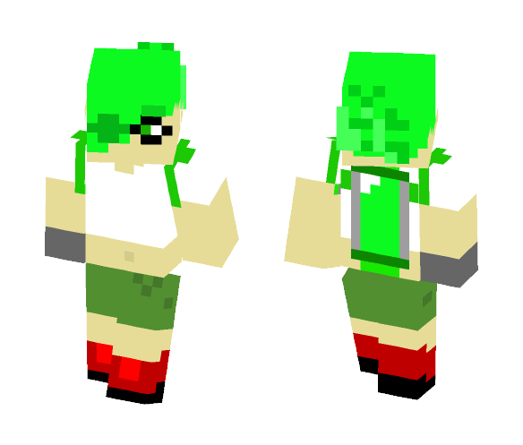 Enzyte (OC Inkling - Male Minecraft Skins - image 1